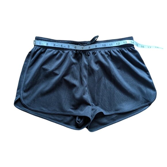H&M Black Low Rise Sports Shorts with Drawstring Waistband Women Size Small - Picture 4 of 4